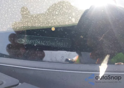 2013 Hyundai Sonata Gls из США, поврежденный, VIN 5NPEB4AC3DH628837